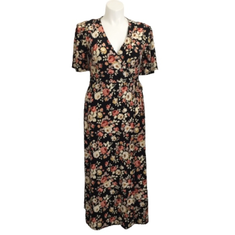 & harmony floral faux wrap dress size 1X